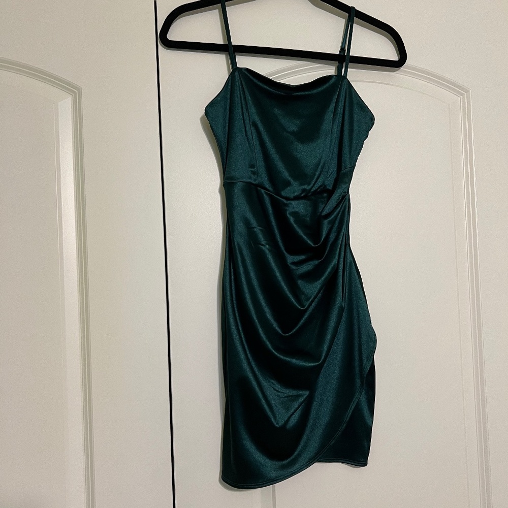 Emerald Green Homecoming Dress